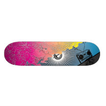 "VIDA EN ESTÉREO " PATÍN PERSONALIZADO