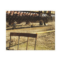 Vida en la granja impresión en lona