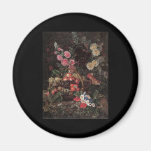 Vida floral opulenta de Jensen aún Iman De Nevera