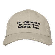 Vida Gorras De Béisbol Bordadas