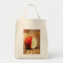 vida imperturbada de una manzana bolsas