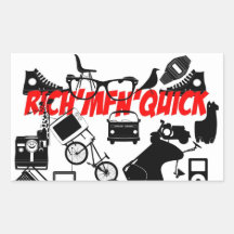 Vida loca de RichQuick Etiqueta