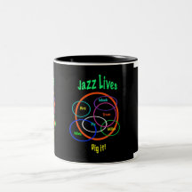 Vidas del jazz tazas