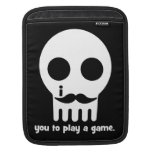 videojugador del bigote fundas para iPads