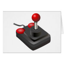 Videojugador - palanca de mando felicitaciones