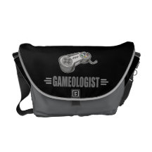Videojugador video divertido bolsa messenger