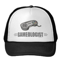 Videojugador video divertido gorros bordados