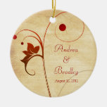 Vides y bayas que se casan u ornamento del anivers ornamente de reyes