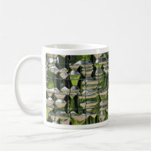 Vidrio atado con alambre taza