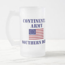 Vidrio continental del ejército de la guerra de re tazas