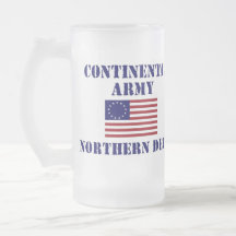 Vidrio de consumición helado ejército continental  tazas de café
