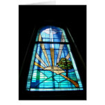Vidrio de la mancha de la iglesia de Yerranderie Tarjetón