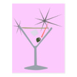 Vidrio de Partini Martini Postales