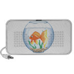 Vidrio lindo del goldfish im altavoz
