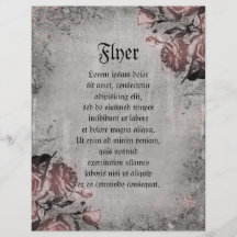 Vieja llave y rosas tarjetón