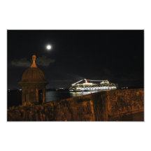 Vieja noche de San Juan Puerto Rico Fotografias
