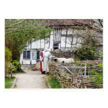 VIEJAS SEÑORAS DE INGLATERRA TUDOR. No.1 Tarjeta De Visita