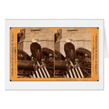 Viejo Abe, el águila Stereoview de la guerra de Wi Tarjetas