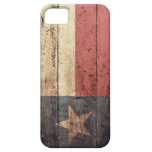 Viejo caso de madera del iPhone 5 de la bandera de iPhone 5 Carcasas