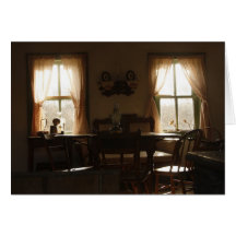 Viejo comedor tarjetas