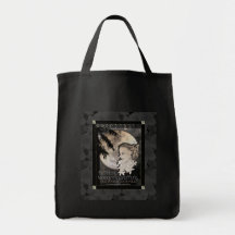 Viejo estilo hawaiano bolsas lienzo