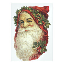 Viejo estilo Papá Noel Anuncio