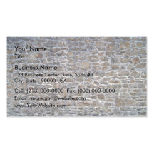 Viejo fondo gastado de la pared de piedra tarjeta de visita
