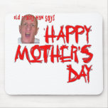 Viejo hombre malhumorado - madres Day2 Tapete De Raton