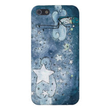 Viejo hombre Starmaker - el personalizado ilustró  iPhone 5 Protectores