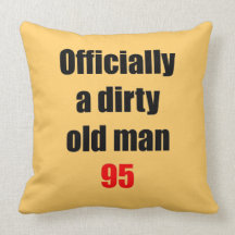 Viejo hombre sucio 95 cojines