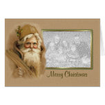 Viejo Mundo Santa - verso Felicitación