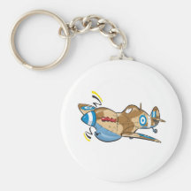 viejo spitfire helénico de la Real Fuerza Aérea Llaveros Personalizados