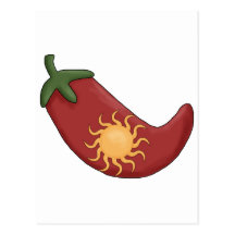 ¡Viejo! Sun rellenó la pimienta de chile rojo Postales