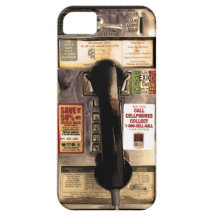 Viejo teléfono de pago iPhone 5 Case-Mate cárcasas