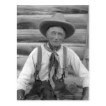 Viejo vaquero tarjeta postal