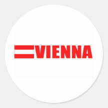Viena, Austria Etiqueta