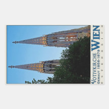Viena - Votivkirche Pegatina