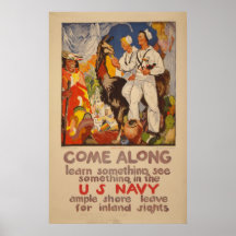 Viene adelante - la marina americana posters