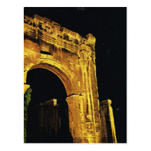 Vienne, Rhone, entrada al foro romano Tarjeta Postal