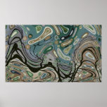 Viento - poster abstracto