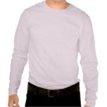 Viento seco del animado de la economía líquida azu camiseta