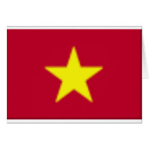 Vietnam-bandera Felicitaciones