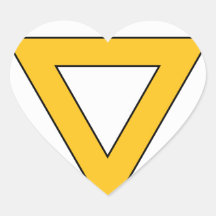 vigésimo División de Infanterie Pegatina Corazón Personalizadas