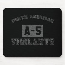 Vigilante del NA A-5 Tapete De Ratón