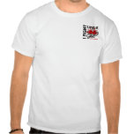 VIH del SIDA que lucho como un chica 13,1 Camiseta