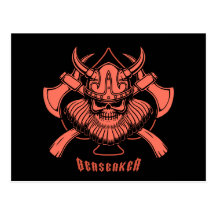 Viking Berserker Postales