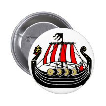 Viking envía de largo para Vikingos Pins