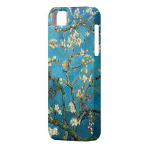Vincent van Gogh, árbol de almendra floreciente iPhone 5 Case-Mate Fundas