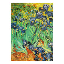 Vincent van Gogh, iris Invitación