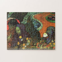 Vincent van Gogh - memoria del jardín en Etten Puzzles Con Fotos